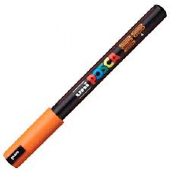 ΜΑΡΚΑΔΟΡΟΣ POSCA 0.7mm PC-1MR ΠΟΡΤΟΚΑΛΙ